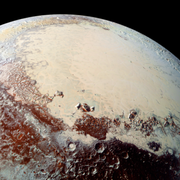 We could float effortlessly in Pluto's subsurface ocean