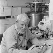 Robert Walker in his lab