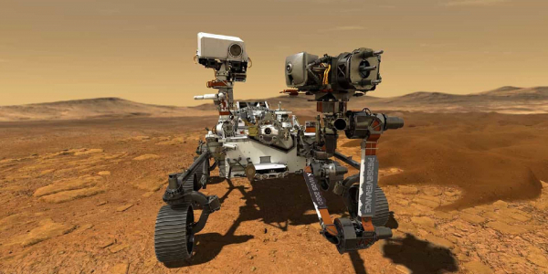 Perseverance Rover on Mars 