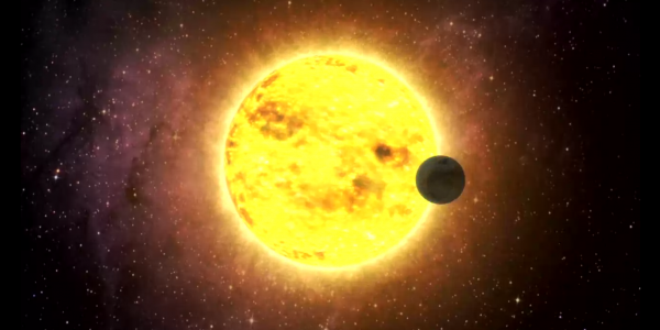 NASA image of an exoplanet