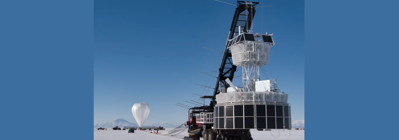 PUEO's Antarctic flight advances neutrino research