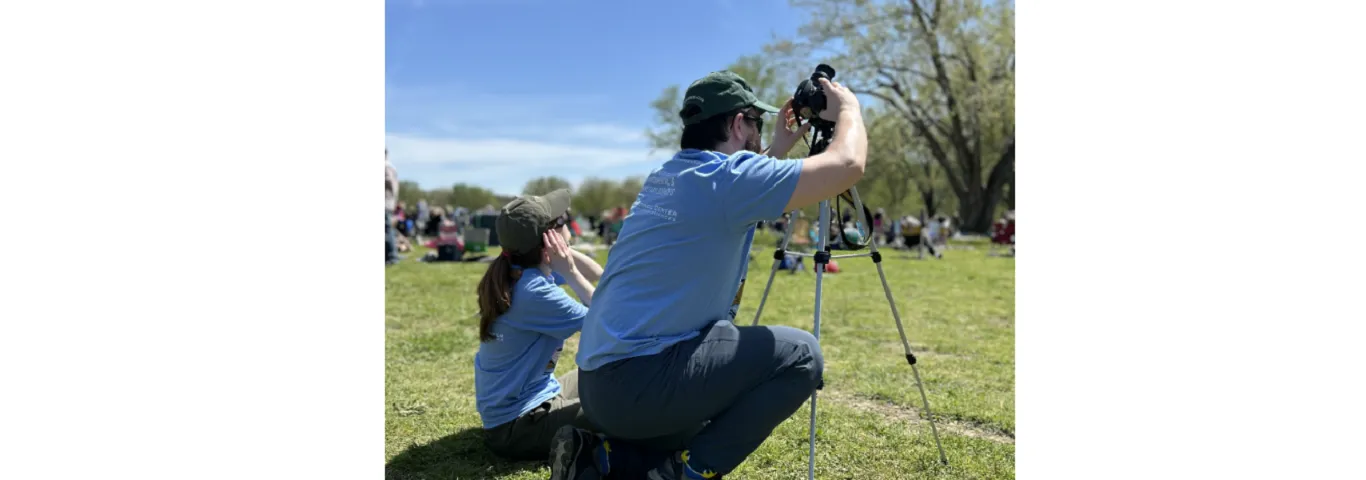 ‘Light waves’ danced just before eclipse in Missouri. Scientists had waited years for them.