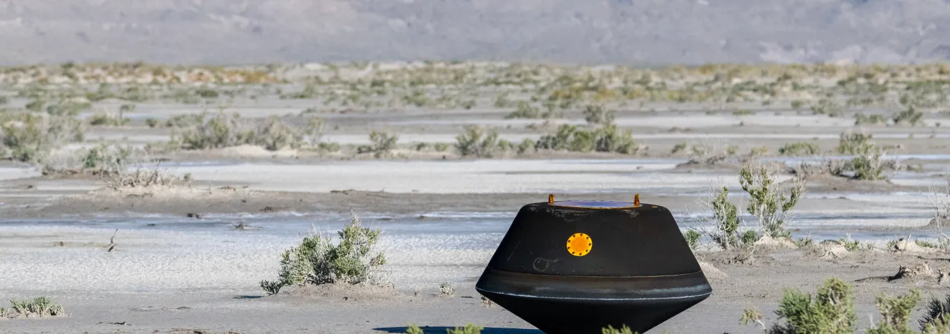 Asteroid Bennu samples have arrived on campus for analysis