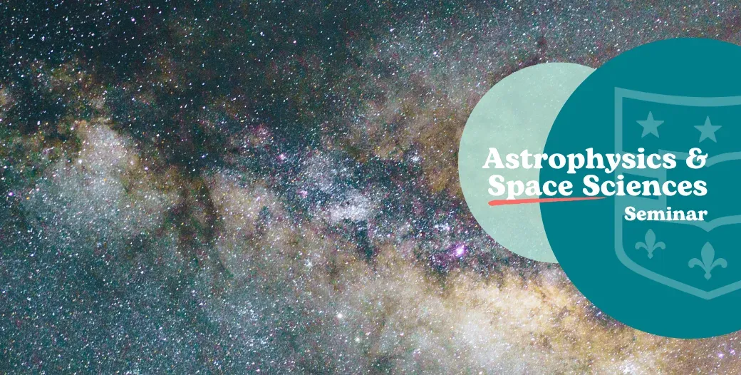 Astrophysics seminar header