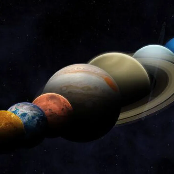 Planetary parade. Eight planets set to align. (Image: Getty)