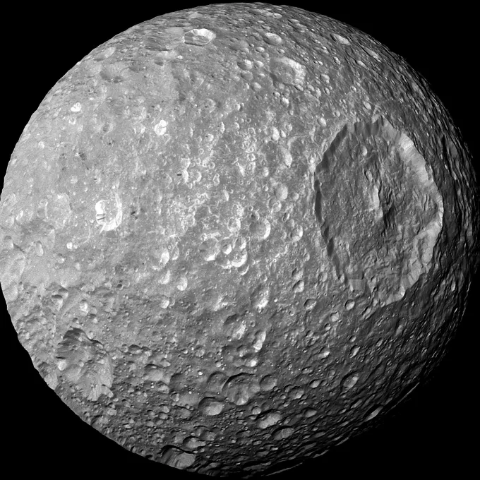 Saturn's moon Mimas